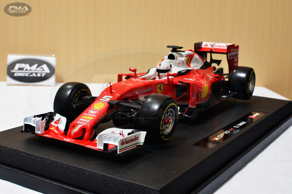 SEBASTIAN VETTEL 2016 FERRARI SF16-H 1:18